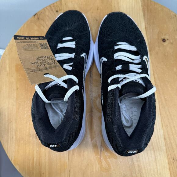 Mens 6.5 / Womens 8 - Nike Air Zoom GT Hustle‎ 3 TB Black White Basketball Shoes main image 6